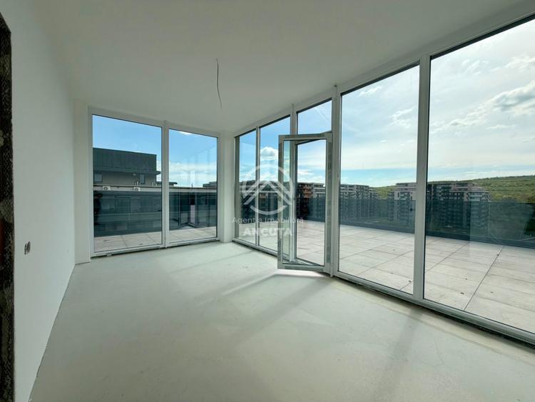 Penthouse in Sopor | de vanzare | 110 mp + 138 terasa | semifinisat