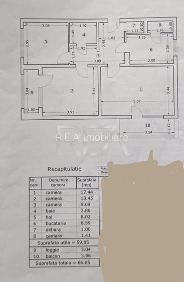 3 camere-centrală proprie-loc de parcare- Brâncoveanu - 13
