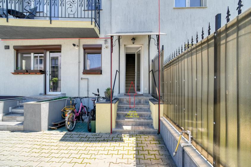 Exclusiv-Apartament premium cu 4 camere, imobil duplex, regim mic de inaltime