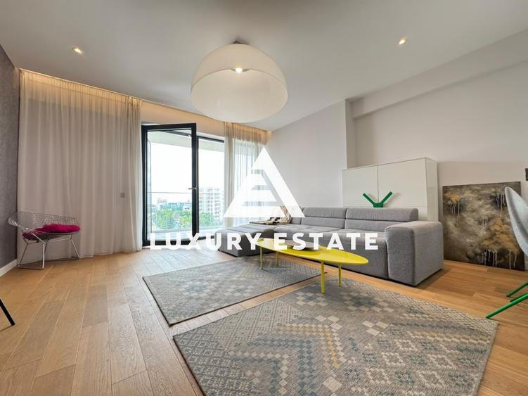 ONE Herastrau Towers inchiriere apartament nou 3 camere vedere libera