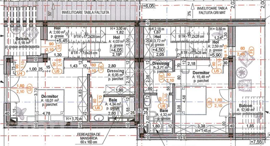 Duplex premium de vanzare finalizat standarde NZEB Dambul Rotund - 11