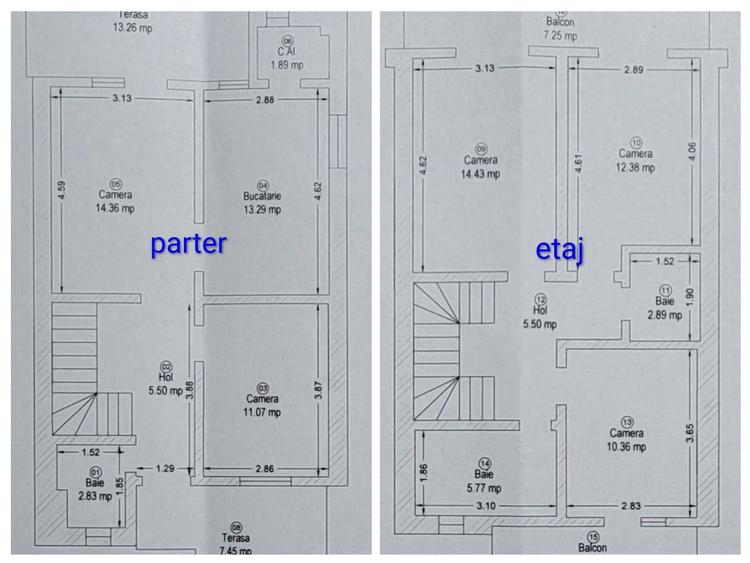 Braytim-Giroc | 5 camere | 3 bai | 4 terase | Asfalt