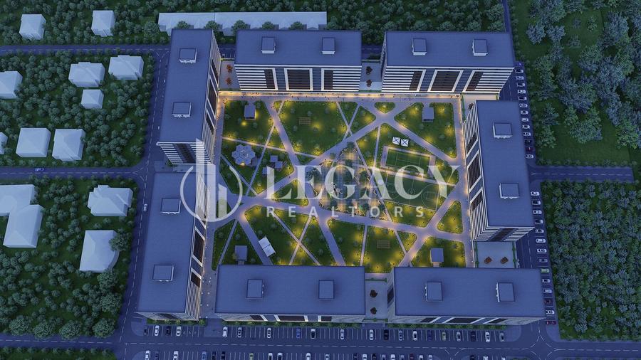 Apartament 2 camere, tip 1A, 1B, 8A, 8B - Copou Garden Residence