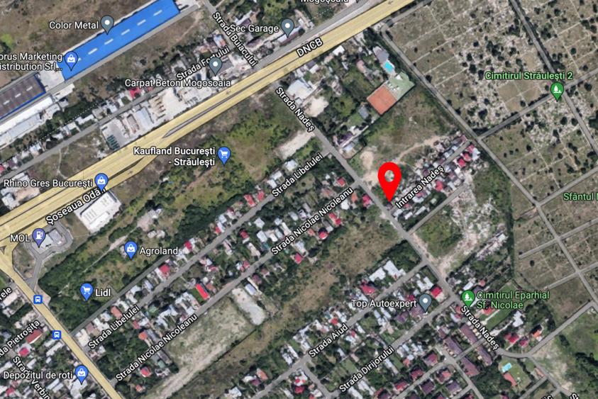 Teren Strategic 2.500 mp, Bucureștii Noi - Străulești, 200m Centura