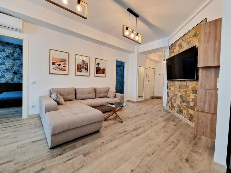 Pipera - OMV Rond - Apartament 2 camere - TOTUL NOU - mobilat modern, parcare