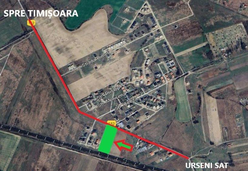 Teren 10.000 mp pentru PUZ zona rezidentiala, 0% Comision prin Poremo Imobiliare