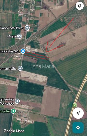 Teren lângă A3 si A0 pretabil hale depozitare sau producție - 2