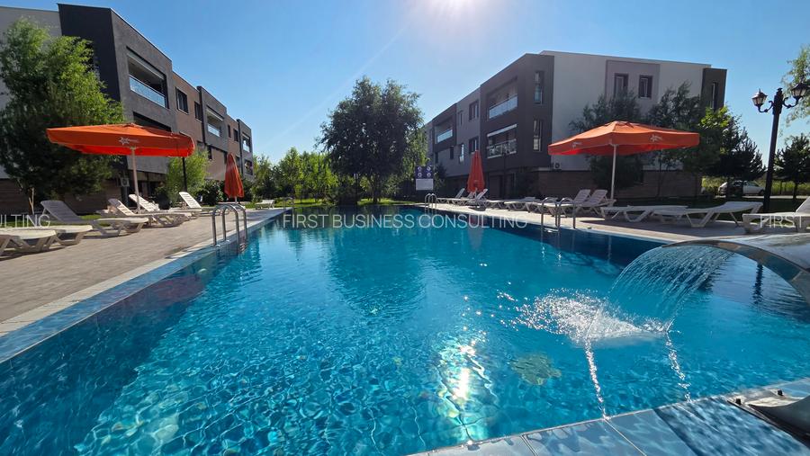 GARSONIERA in Complex cu Piscina zona Otopeni bloc NOU