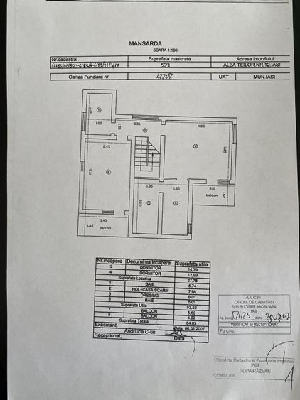 CASA/VILA DE VANZARE BUCIUM,CARTIER IC BRATIANU,235 MP UTILI,521MP TEREN