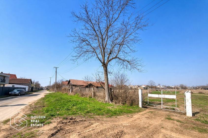 Teren intravilan pentru casa, la 13 min. de Arad, în Zimandcuz, 821 mp