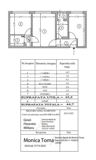 Apusului | Str Lacul Zanoaga | Pta Gorjului | Ghirlandei | 3 camere - 1