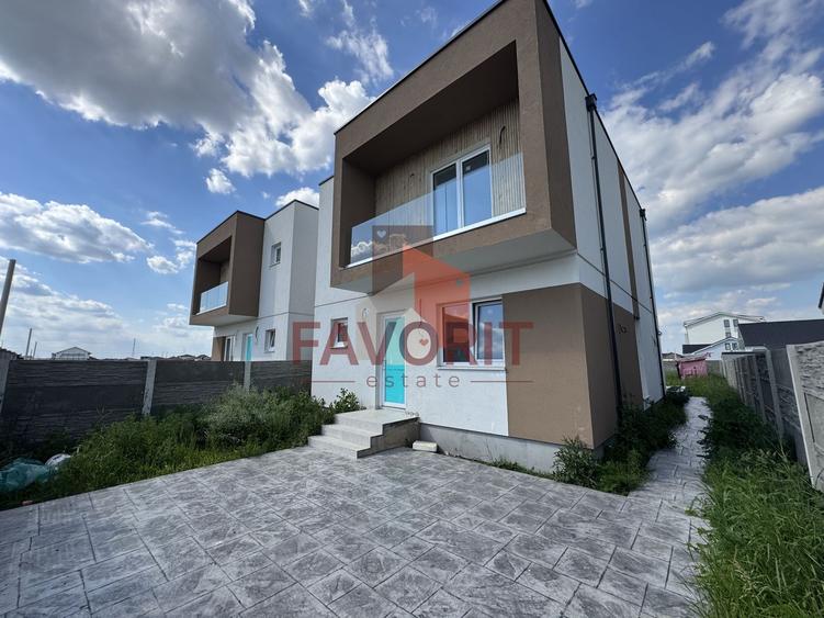 Duplex 5 camere ,despartit prin camera tehnica, finisat la cheie in Mosnita