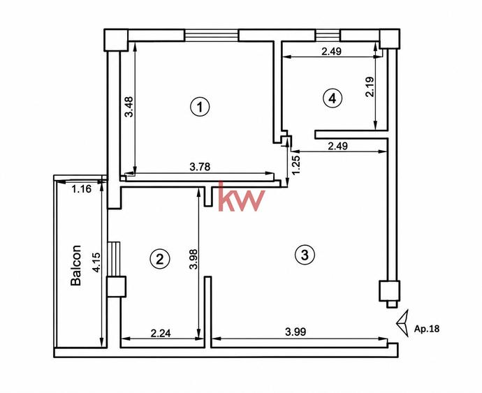 Apartament 2 camere, mobilat și utilat, parcare inclusă – Valea Lupului