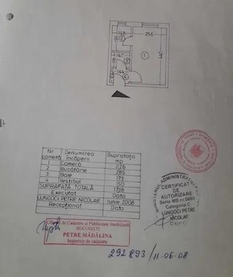 Garsoniera Drumul Taberei metrou Moghioros / Plaza România