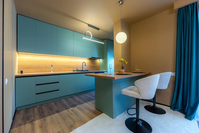 Apartament de 2 camere, Ultramodern, 58 mp, Terasa, Zona Intre Lacuri