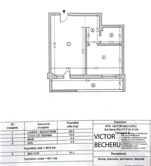APARTAMENT 2 CAMERE | PALAZU MARE | MOBILAT SI UTILAT
