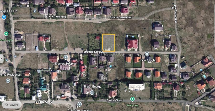 Teren intravilan 1.000 mp, Valea Lupului, Stradela Lacului, COMISION 0% - 3
