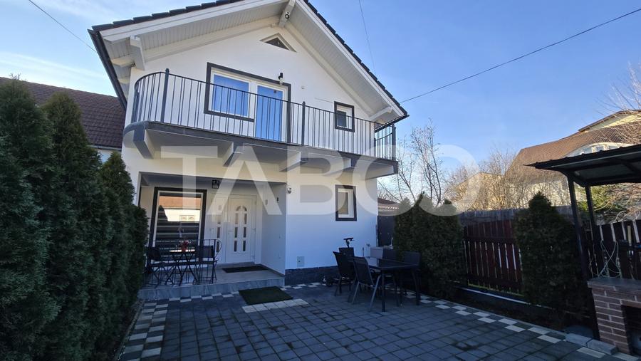 Casa cu 4 camere de vanzare mobilata si utiliata modern Selimbar Sibiu
