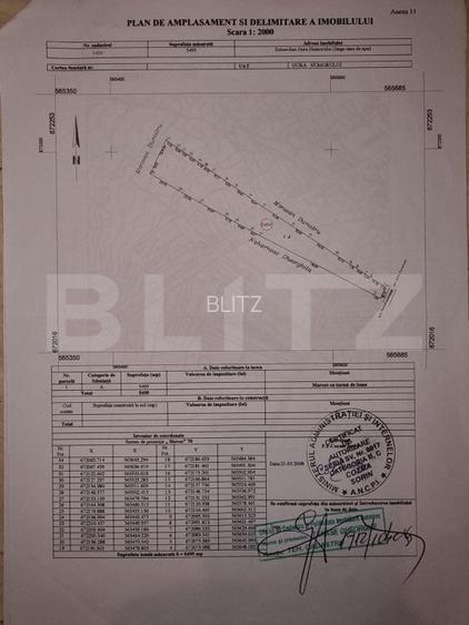 Teren extravilan arabil de 5.495 mp în Gura Humorului cu schimb