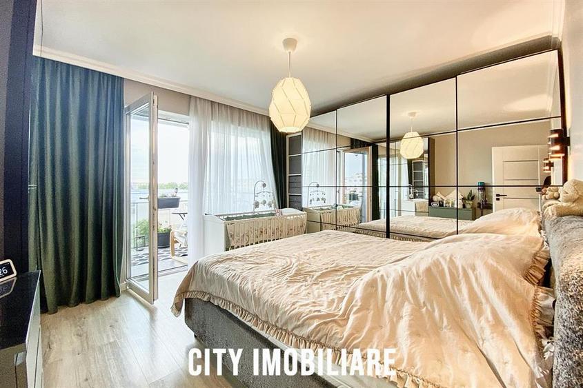 Apartament 2 camere, S-58mp+2 balcoane, bloc nou, Intre Lacuri