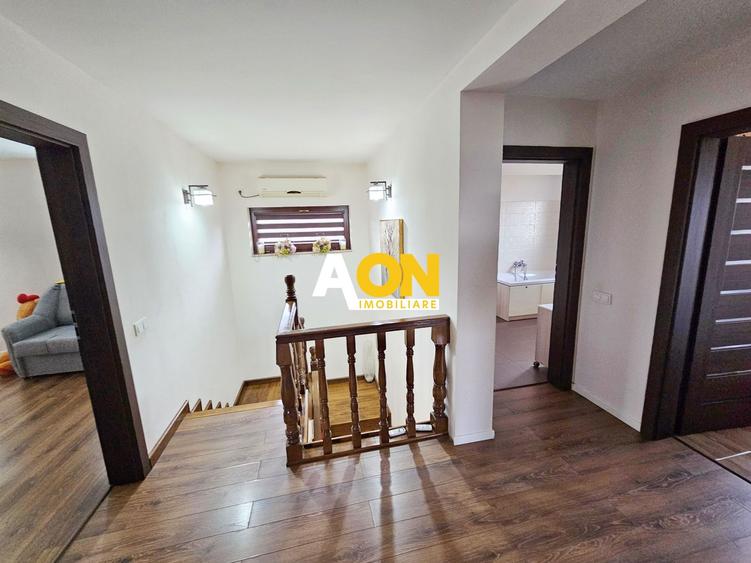 Casa 4 camere, mobilata, utilata, 500 mp teren, asfalt, Alba-Micesti