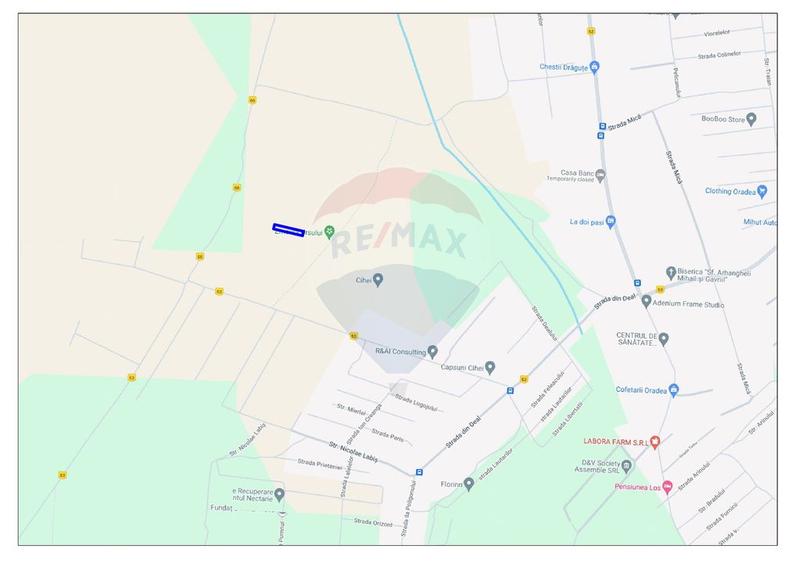 De Vânzare teren intravilan – 1417 mp, Cihei