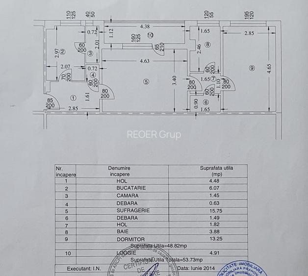 Apartament 2 camere de vânzare – Zona NORD -Nichita Stanescu - 19
