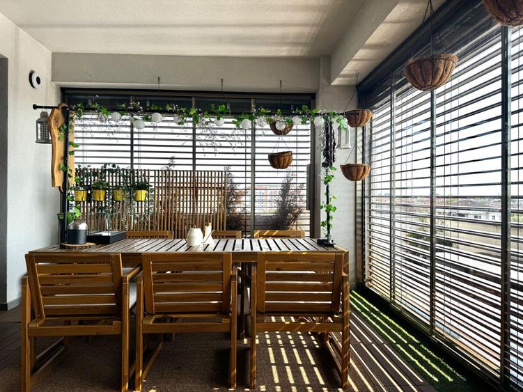 Apartament penthouse, cu terasa generoasă, la intrare in Giroc