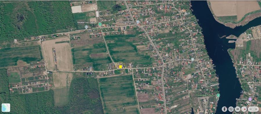 CIOFLICENI - Str. Dimitrie Cantemir, 937 mp. teren cu acces din strada