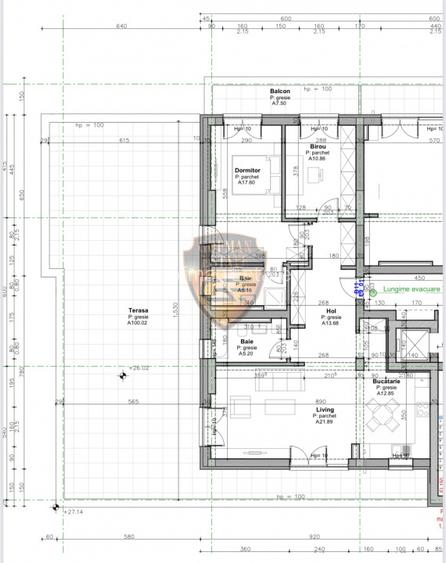 Penthouse 3 Camere, 88 mp Tomis Plus terasa 110mp Parcare aditionala, TVA inclus - 2
