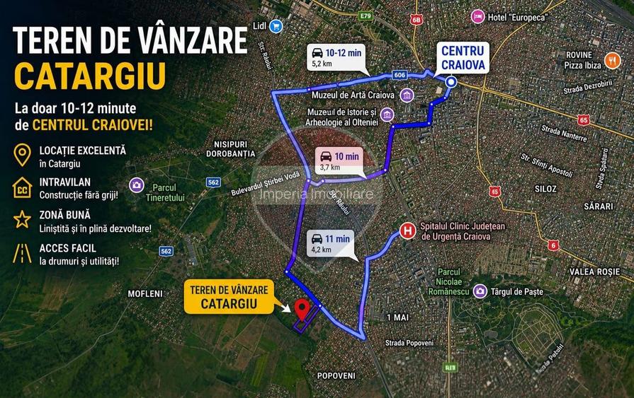 Teren Catargiu, in apropierea spitalului nr. 1 - 3