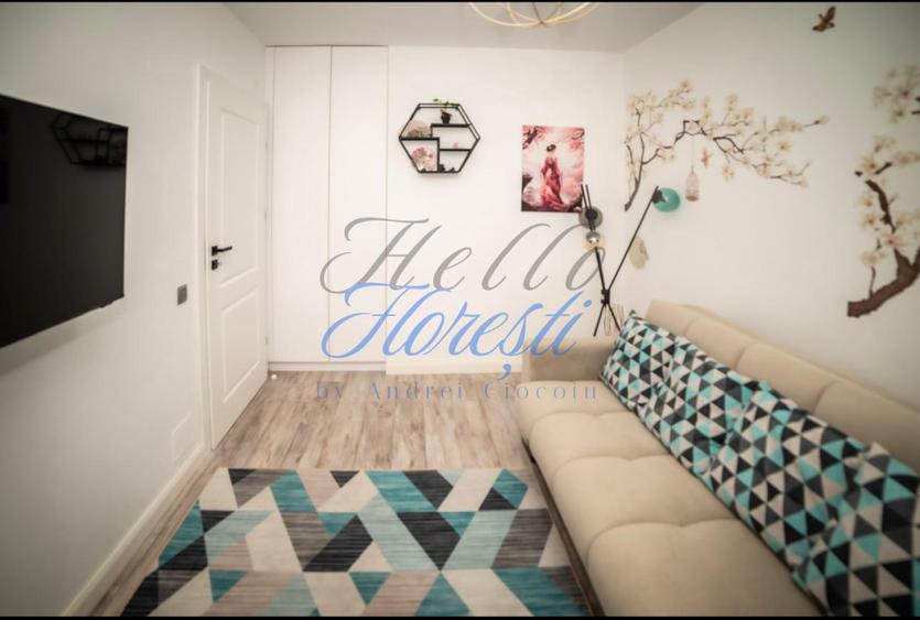 Apartament 3 camere, 60 mp+40 mp gradina, zona Vivo, Floresti
