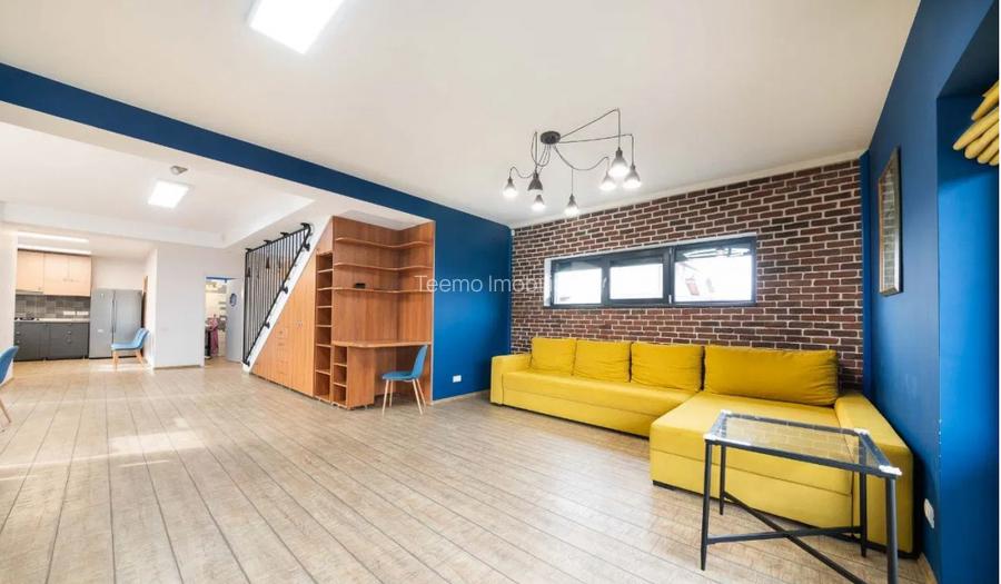 Casa de inchiriat, open space, 160 mp, curte proprie, put + fosa, Tunari - 3