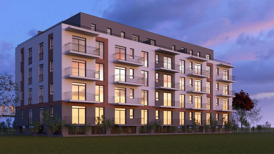 Apartament 2 camere 49,5 mp + balcon - finisat la cheie - parcare proprie