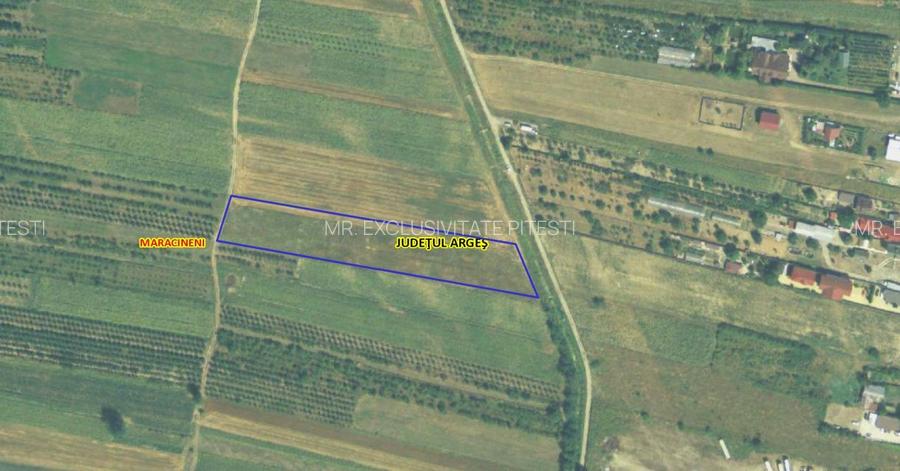 Teren intravilan 7.545 mp în ideal rezidențial sau hale - 2