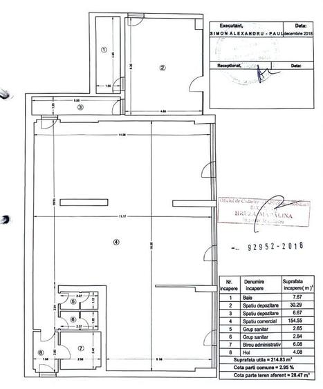 Zona Dristorului sp 235 mp + 30 m terasa bloc nou