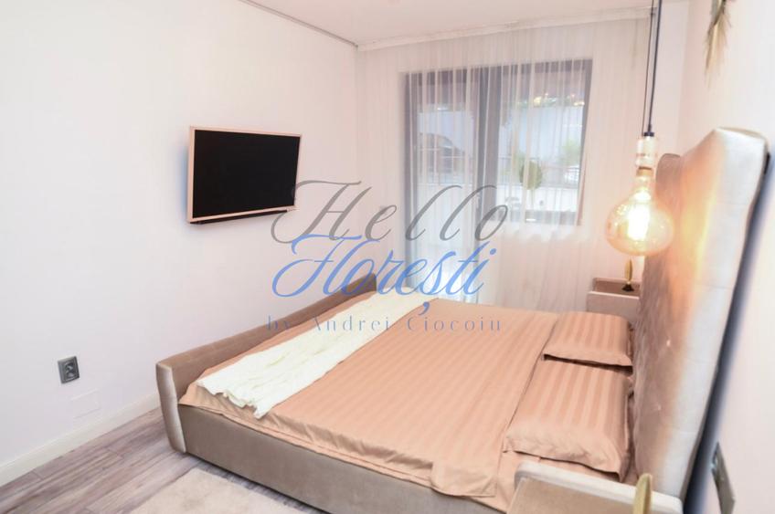 Apartament 3 camere, 60 mp+40 mp gradina, zona Vivo, Floresti