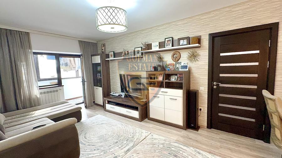 3 camere, Faleza Nord, 84 mp, 2 bai, 2 balcoane, renovat, mobilat, etj 7/8, lift