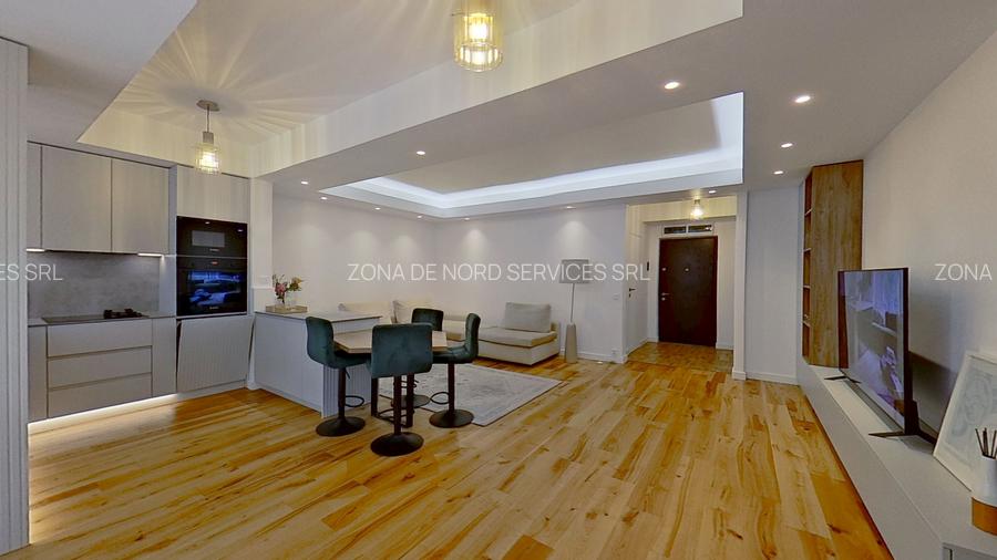 Șoseaua Nordului – Parc Herăstrău | 2 camere, parter | Terasă | Parcare | Lux - 14