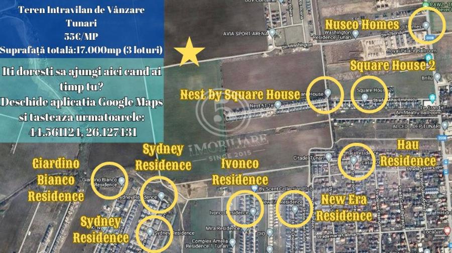 Tunari- teren de vanzare- Ideal Dezvoltare Imobiliara