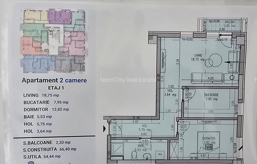 De vanzare Apartament 2 camere - Sisesti -Baneasa - Comision 0% - 21