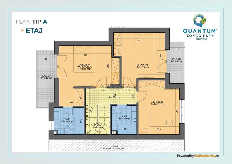 Vila eficienta energetic, 4 camere, Quantum OxyGo Park Vidra