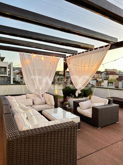 Penthouse cu 7 camere de vanzare si terasa generoasa in Buna Ziua - 18