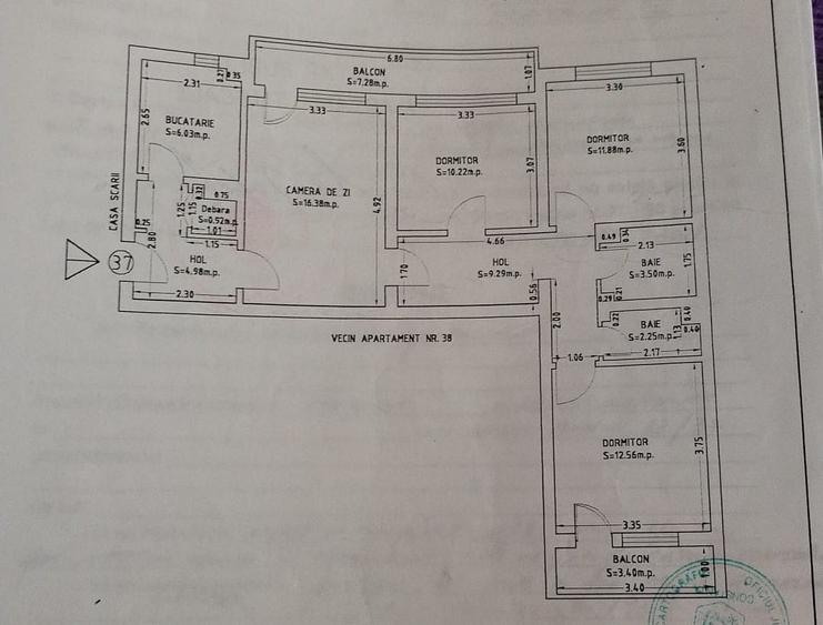 Tomis Nord Cambrige School (COD 06) Apartament 4 camere 89 mp