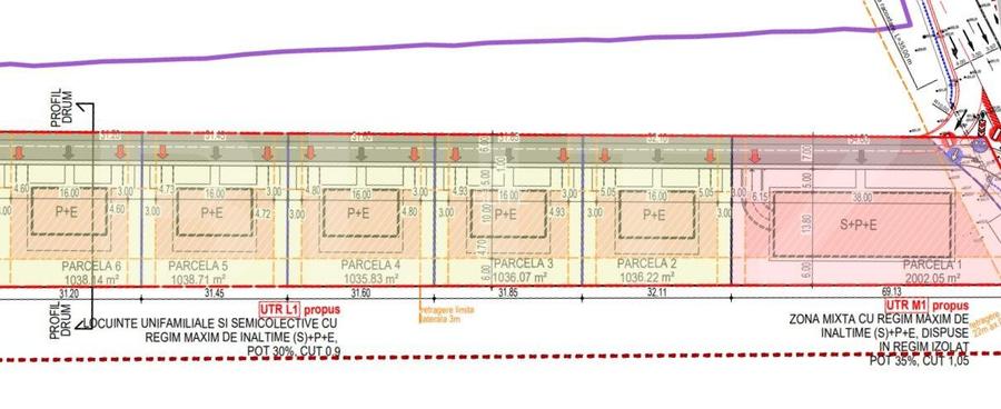 Teren PUZ finalizat, zona Wonderland, pt casa individuala sau duplex - 2