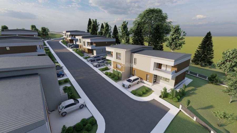 Ansamblu rezidential privat cu 16 Case tip Duplex zona Vivo