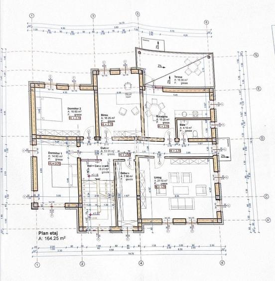 Casa P+1E, 262 mp utili, 10 locuri parcare, Mosnita Noua-Drumul Boilor - 12