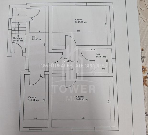 Casă individuală cu 3 camere, curte , în Sibiu, zona Lupeni - 21
