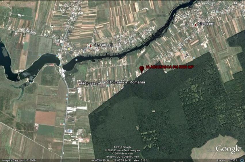 Vanzare teren Snagov Vladiceasca