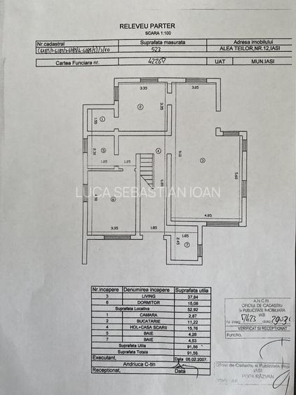 CASA/VILA DE VANZARE BUCIUM,CARTIER IC BRATIANU,235 MP UTILI,521MP TEREN - 14